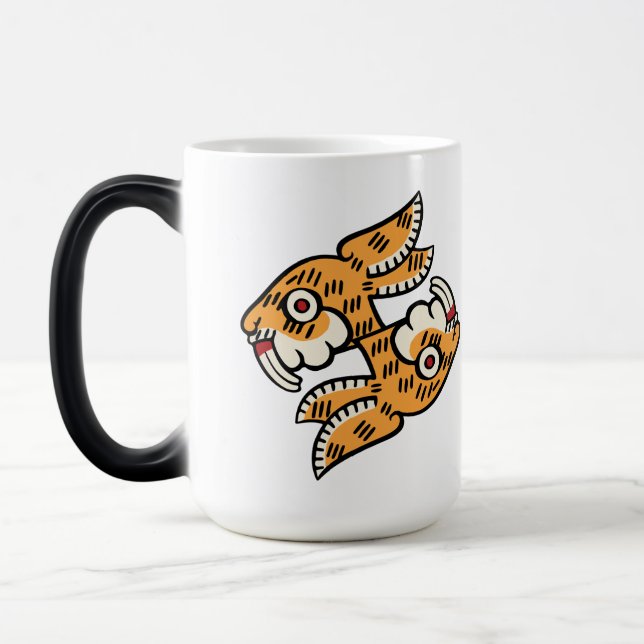 Caneca Mágica Aztec Calendar Day 08 - Tochtli (Esquerda)