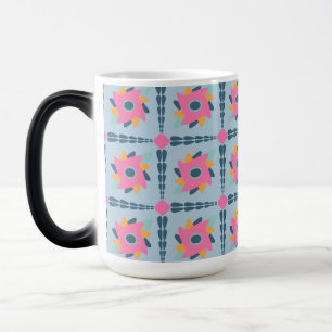 Caneca Mágica Azulejo colorido decorativo