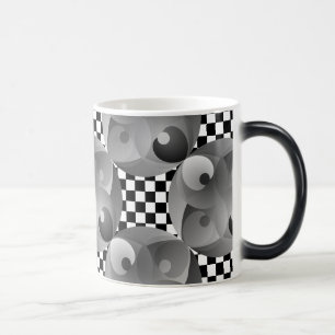 Caneca Mágica B/W Equilíbrio por Kenneth Yoncich