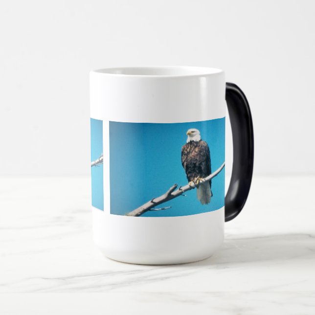 Caneca Mágica Bald Eagle Color Morphing Mug (Frente Esquerda)