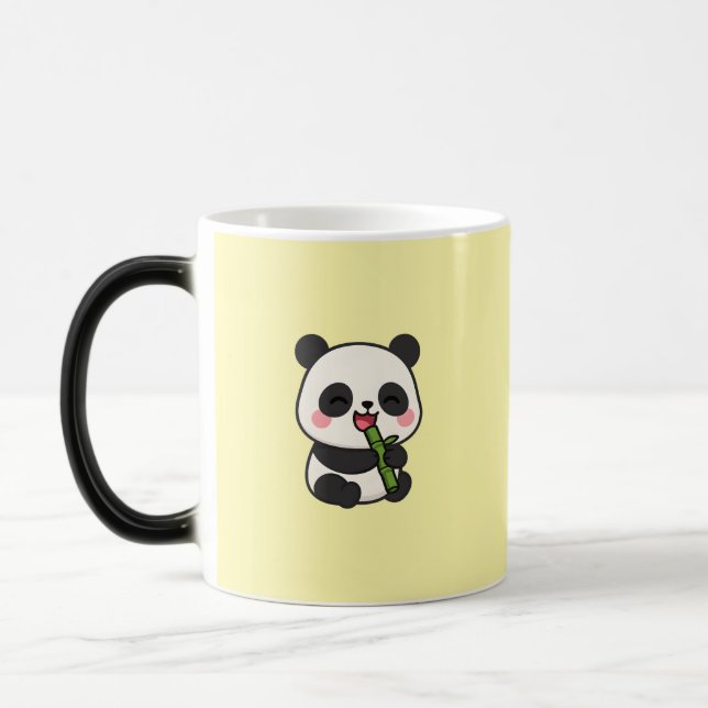 Caneca Mágica Bambu - Café Divertido (Esquerda)