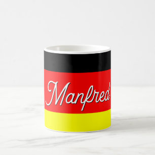 Caneca Mágica Bandeira Alemã Personalizada