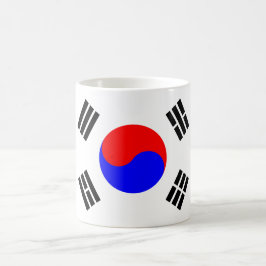 Caneca Mágica Bandeira coreana sul
