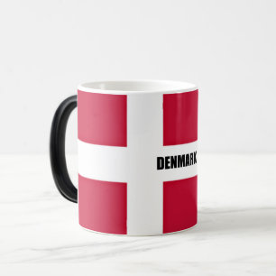 Caneca Mágica Bandeira da Dinamarca