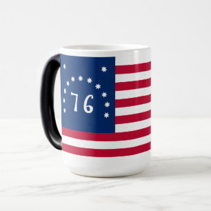 Caneca Mágica Bandeira de Bennington: A 76 Bandeira Americana de