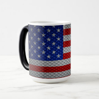Caneca Mágica bandeira dos EUA.