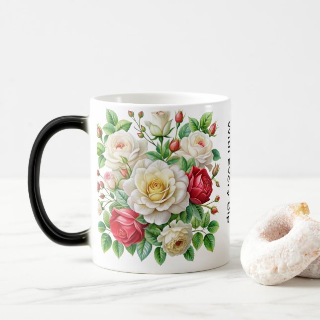 Caneca Mágica Bantry Bay Rhapsody Rosa 4K (Com Donut)