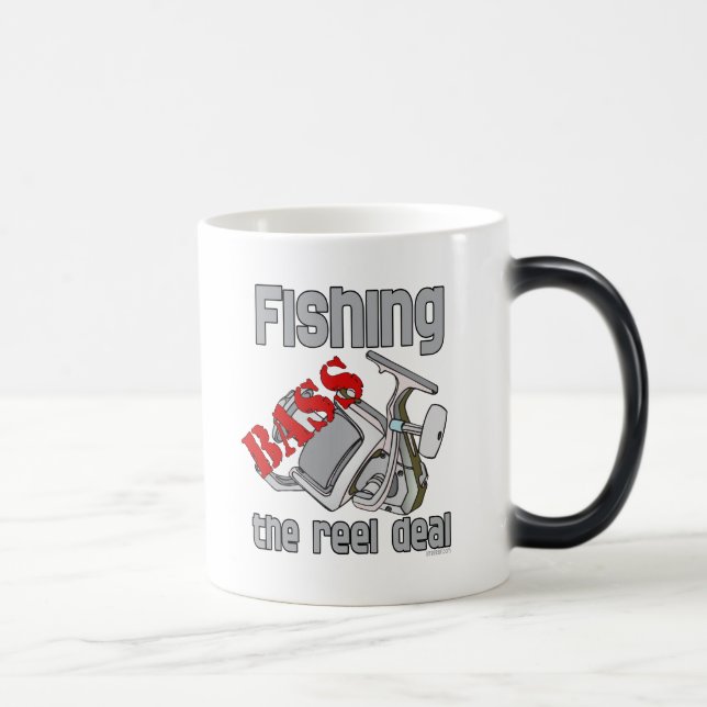 Caneca Mágica Bass Pescarando O Acordo Da Reel (Direita)
