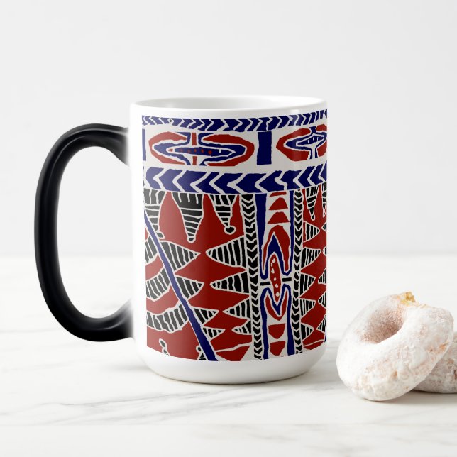 Caneca Mágica Batik Samoa Mares do Sul (Com Donut)