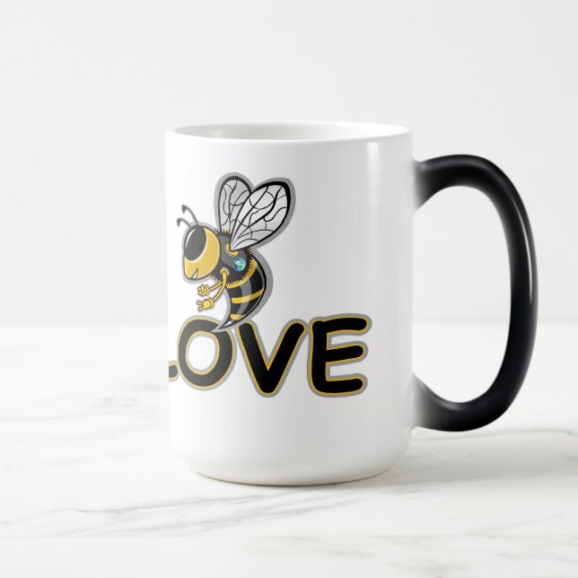 CANECA MÁGICA BEE LOVE  (Direita)
