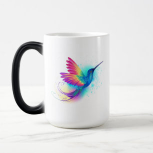 Caneca Mágica Beija-flor Arco-íris Exótico