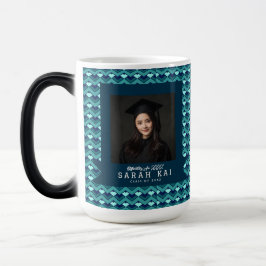 Caneca Mágica Bela Estampa Ziguezague Classe Graduada
