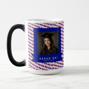 Caneca Mágica Belíssimo Padrão de Favo de Mel Phd Grad
