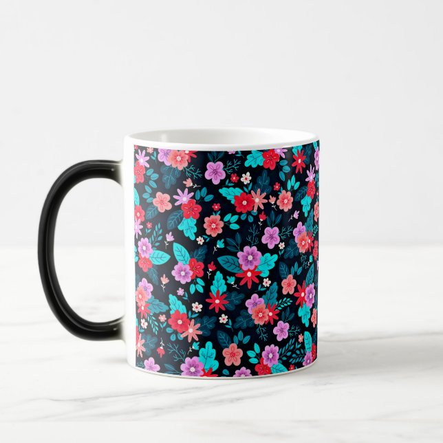 Caneca Mágica Belo Esquema Ditsy Floral Padrão-56576 (Esquerda)