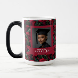Caneca Mágica Belo Padrão de Copos-de-Leite Grandaughter Gradua