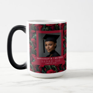 Caneca Mágica Belo Padrão de Copos-de-leite Grandaughter Gradua