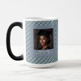Caneca Mágica Belo Presente de Graduação do Marido com Padrão Tr