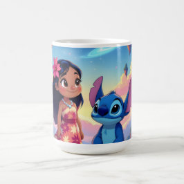 Caneca Mágica Beste Freunde fürs Leben – Lilo & Stitch  