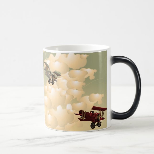 Caneca Mágica BiPlanos em Sépia (Direita)