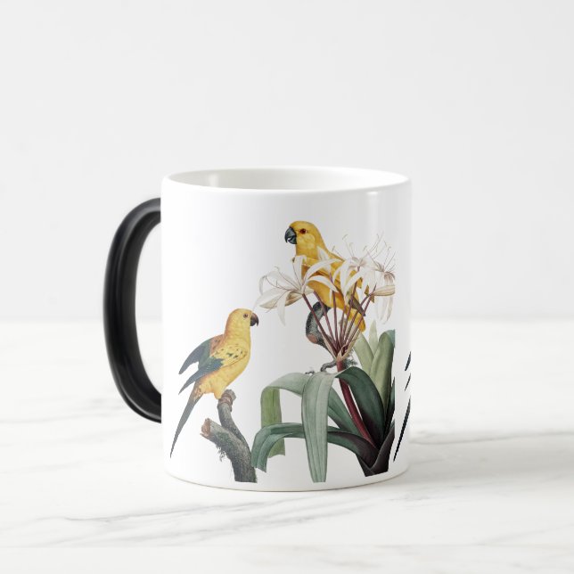 Caneca Mágica Bird Love Mugs (Frente Esquerda)
