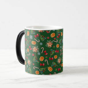 Caneca Mágica Biscoitos de Natal Elegantes Doces Cute Cane de Aç