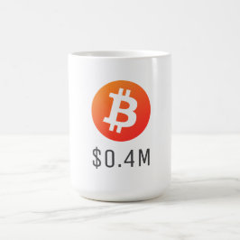 Caneca Mágica Bitmoney US$ 0,4 Mil (US$ 400.000) Um Milhão