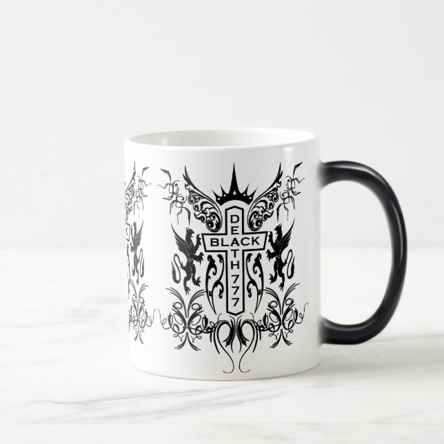 Caneca Mágica Black Death 777 - Cross (Direita)