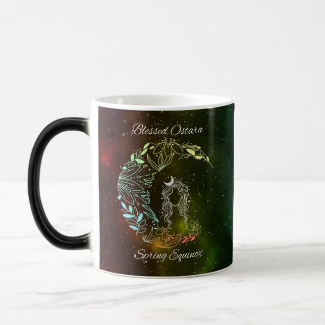Caneca Mágica Blessings Ostara - Equinox Primavera (Esquerda)