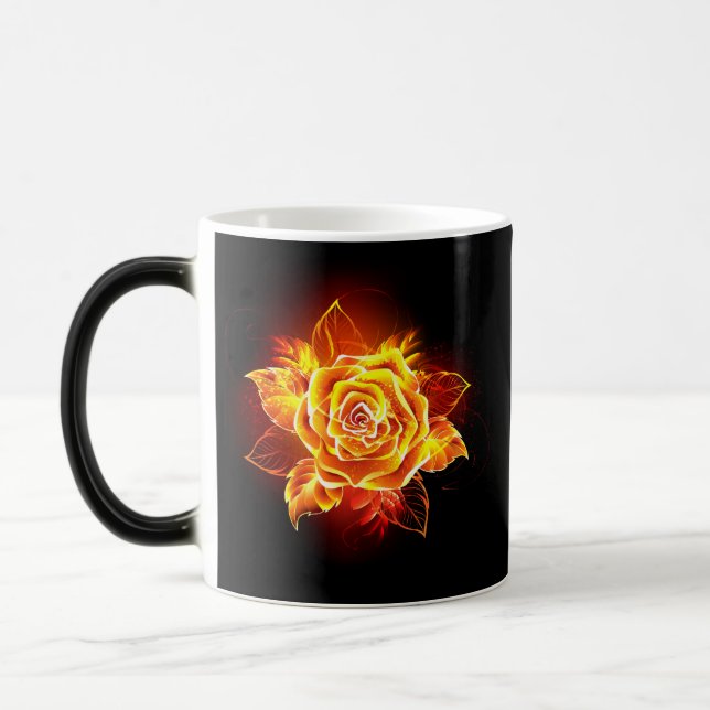 Caneca Mágica Blooming Fire Rosa (Esquerda)