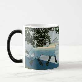 Caneca Mágica Blue Ridge Horse Cades Cove
