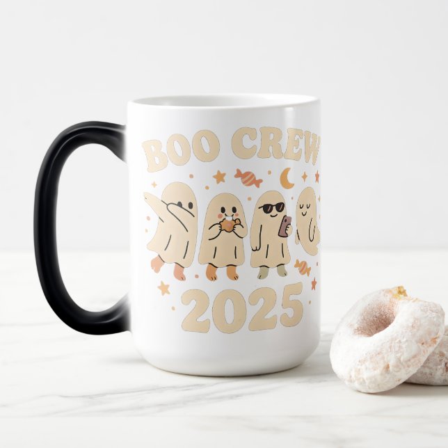 Caneca Mágica Bo Crew 2025 Trending Ghost Squad (Com Donut)
