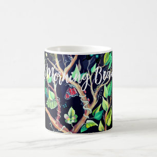 Caneca Mágica Bom dia linda - natureza aquática