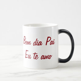 Caneca Mágica Bom dia pai