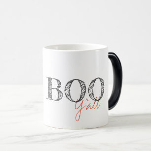 Caneca Mágica BOO, VOCÊS VÃO Halloween, Southern Preppy Fall