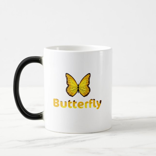 Caneca Mágica Borboleta (Esquerda)