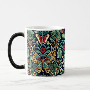 Caneca Mágica Borboleta e Flor Mug