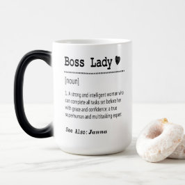 Caneca Mágica Boss Lady Definition