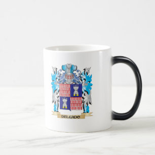 Caneca Mágica Brasão de Delgado - crista da família