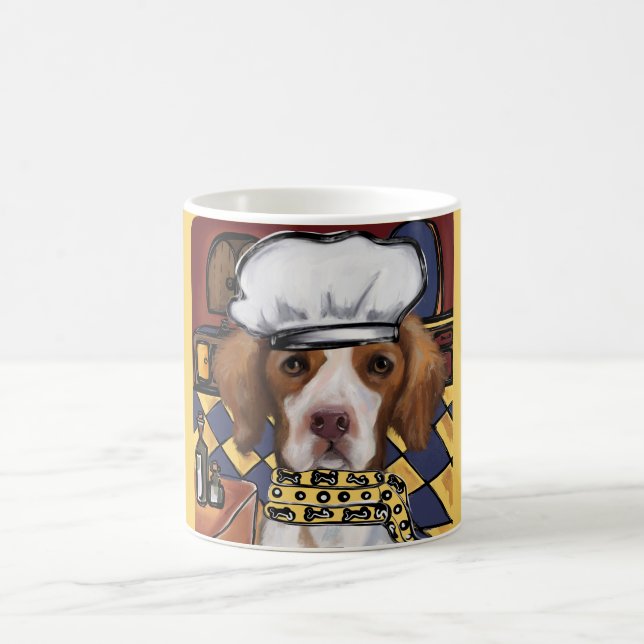 Caneca Mágica Brittany Spaniel (Centro)
