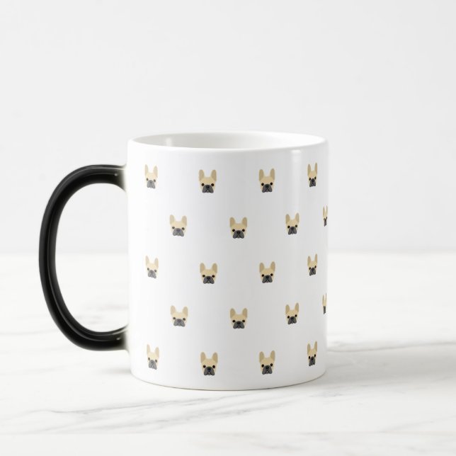 Caneca Mágica Buldogue Mugs Francês (Esquerda)