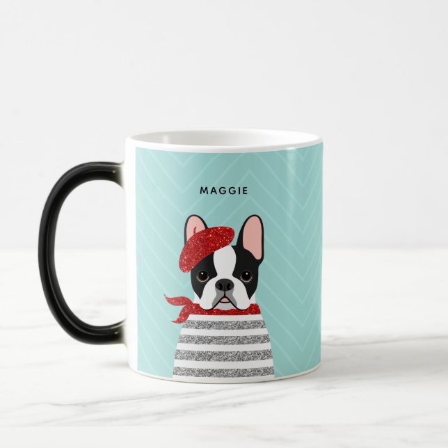 Caneca Mágica Buldogue Mugs Francês (Esquerda)