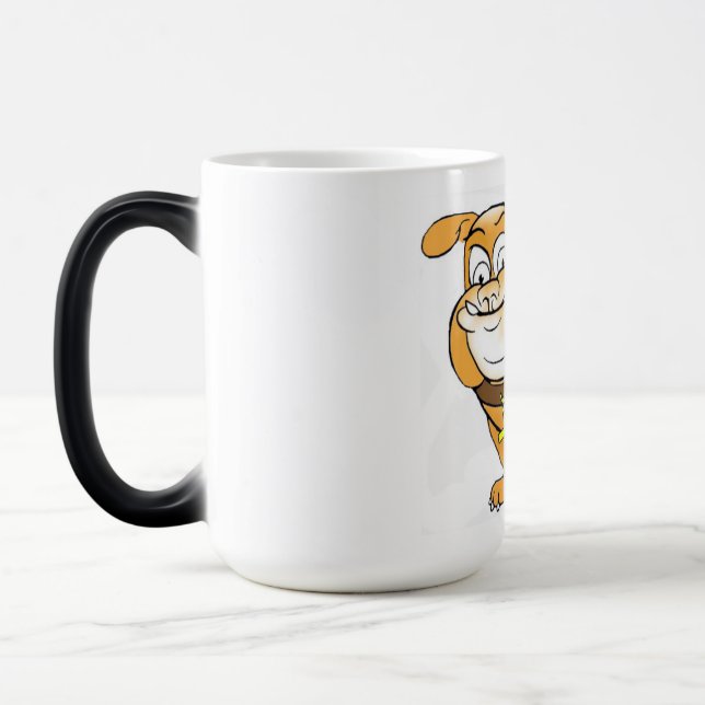 Caneca Mágica Bulldog Morphing Mug (Esquerda)