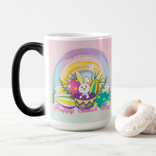 Caneca Mágica Bunny Celebra Páscoa Dia Mágica Mug
