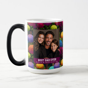 Caneca Mágica Buquê de Hortênsias Modernas - Aniversário do Padr