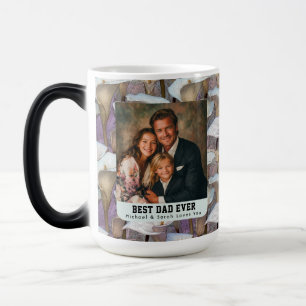 Caneca Mágica Buquê de Lírios Calla para Aniversário do Novo Pai