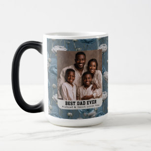 Caneca Mágica Buquê de Ranunculus Vitoriano Foto de Papai pela P