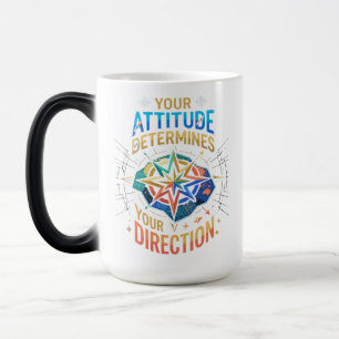 Caneca Mágica Bússola Motivacional Arte