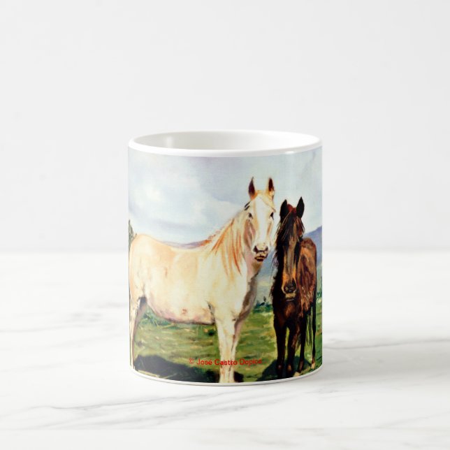 Caneca Mágica Caballos (Centro)