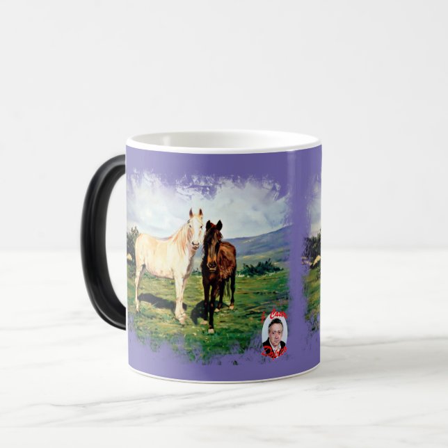 Caneca Mágica Caballos (Frente Esquerda)