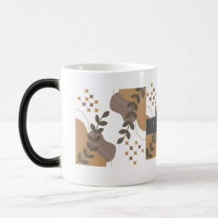 Caneca Mágica Café cerâmico Moderno Boho e Taa Cup
